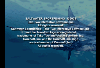Saltwater Sportfishing Title Screen